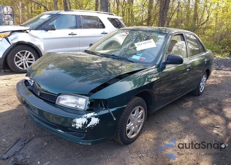 2000 Mitsubishi Mirage De from USA, damaged, VIN JA3AY26C2YU026564